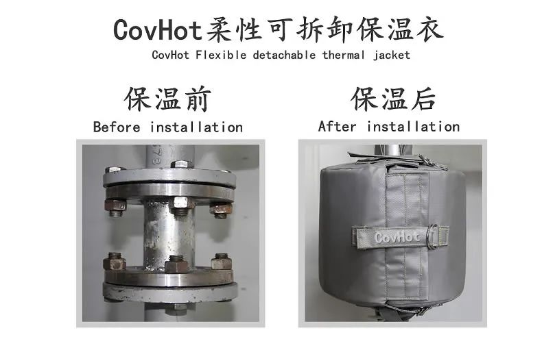 COVHOT?柔性可拆卸式<a href=http://www.ycjshmsc.cn/e/tags/?tagname=%E4%BF%9D%E6%B8%A9%E8%A1%A3 target=_blank class=infotextkey>保溫衣</a>,蒸汽系統(tǒng)節(jié)能,節(jié)能保溫